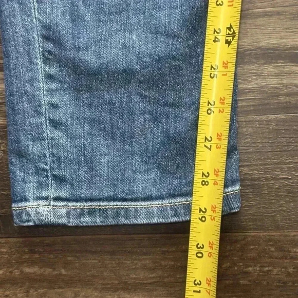 Judy Blue Jeans 15/32 Boyfriend Fit Distressed Stretch Denim Blue Style JB8286MD - Picture 14 of 15